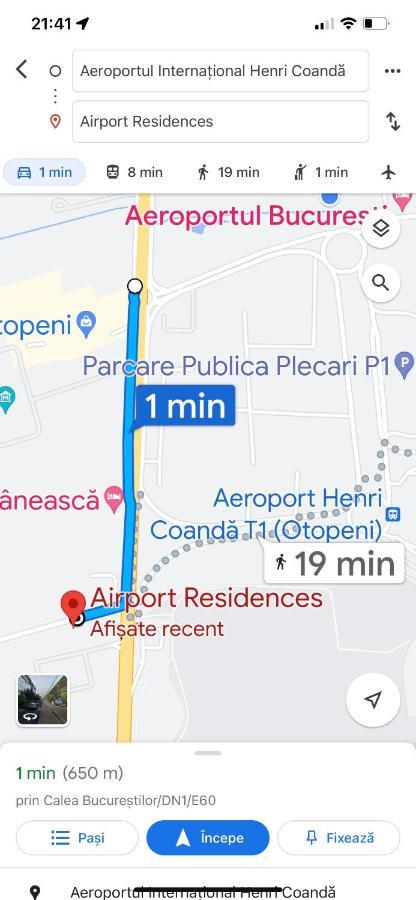 Relaxing Bucharest Airport Residences & Therme-Self Check-In Otopeni Dış mekan fotoğraf